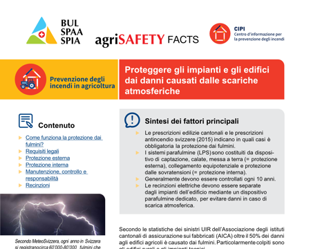 Proteggere gli impianti e gli edifici dai danni causati dalle scariche atmosferiche