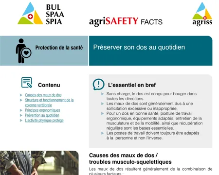 Préserver son dos au quotidien