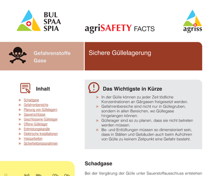 Sichere Güllelagerung