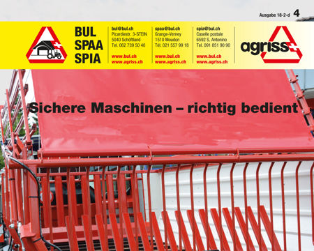 Sichere Maschinen - richtig bedient