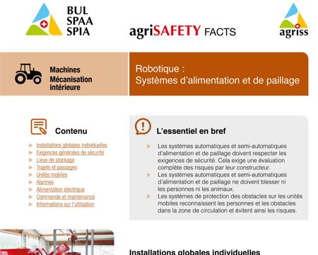 Robotique : Systèmes d’alimentation et de paillage